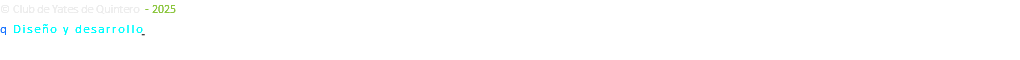 © Club de Yates de Quintero - 2019 q Diseño y desarrollo 